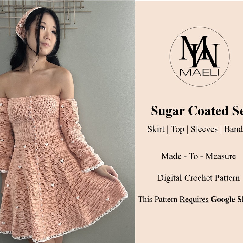 Colette Crochet Top and Maxi Skirt Set main image 1