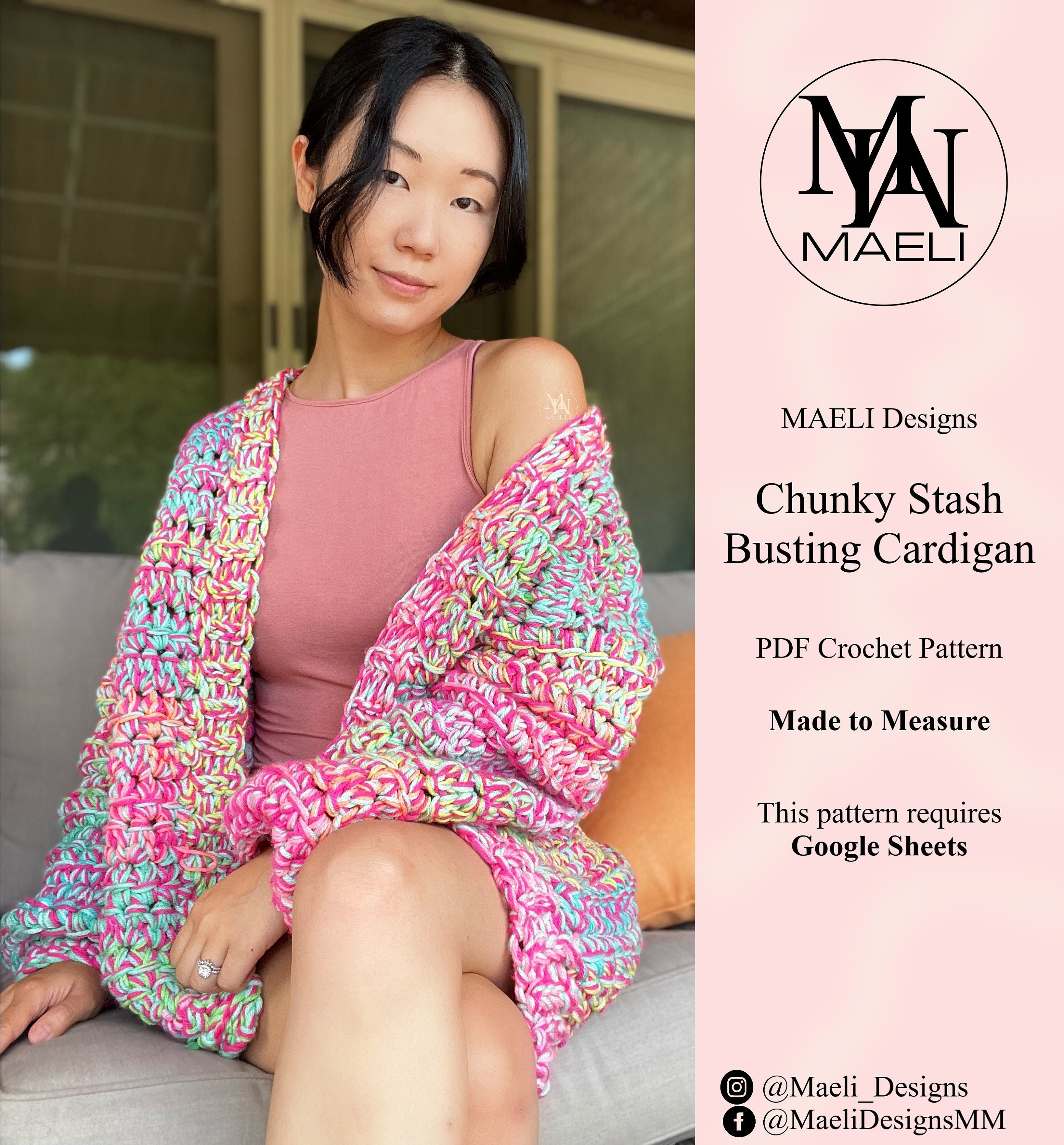 39 Chunky Cardigan Crochet Patterns to Cozy Up Your Wardrobe 18 Chunky Stash Busting Cardigan
