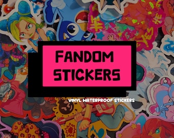 Fandom Vinyl Stickers