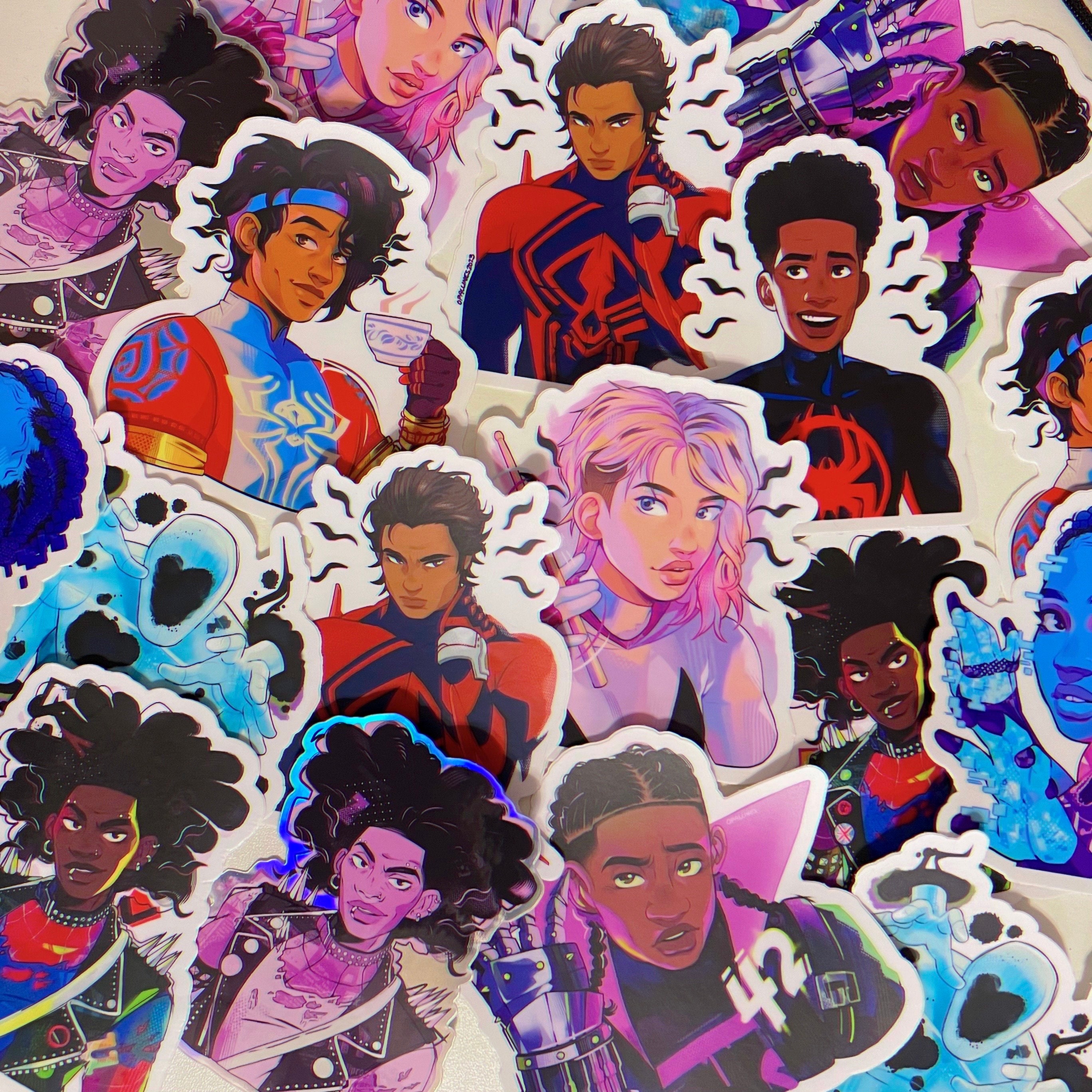 Spider Fam Vinyl Stickers