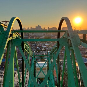 Wonder Wheel Sunset in Coney Island (NYC Print)