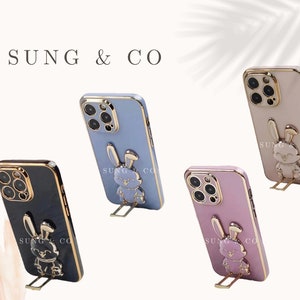 3D BUNNY PHONE CASE/Iphone 14 Pro Phone Case/Iphone 14 Pro Max Phone Case/Phone Case/Phone Accessory/Gift/Bunny Case/3D Case/Cellphone Case
