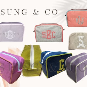 Personalized TRAVEL BAG/Cosmetic Bag/Toiletry Bag/Custom Toiletry Bag/Custom Travel Bag/Personalized Makeup Bag/Makeup Bag/Applique Bag/GIFT