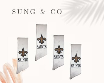 Saints Wreath Sash, Fleur de Lis & Who Dat Decor