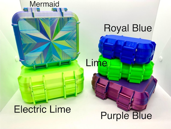 Peptide Vial Storage Container Carrying Case Organizer Box Multiple Colors  & Sizes Custom 3D Printed Tirzepatide Semaglutide