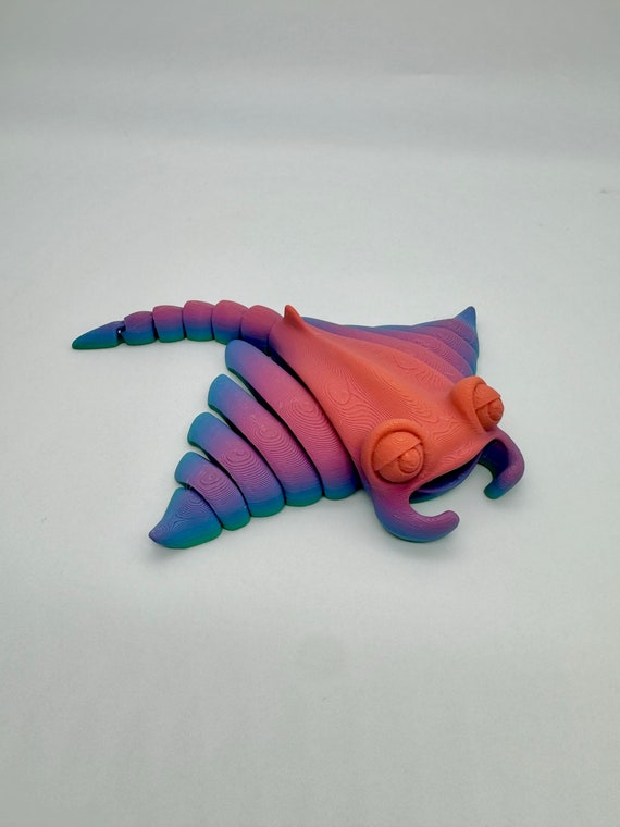 3D Printed Articulating Flexible Manta Ray Sensory Toy Gadget Fidget Desk  Toy Articulated Flexi Sting Ray - Etsy