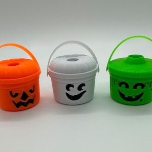 Custom 3D Printed McDonald's Boo Bucket Inspired Straw Topper Starbucks Tumbler Handmade Ghost Pumpkin Witch Starbucks Stanley