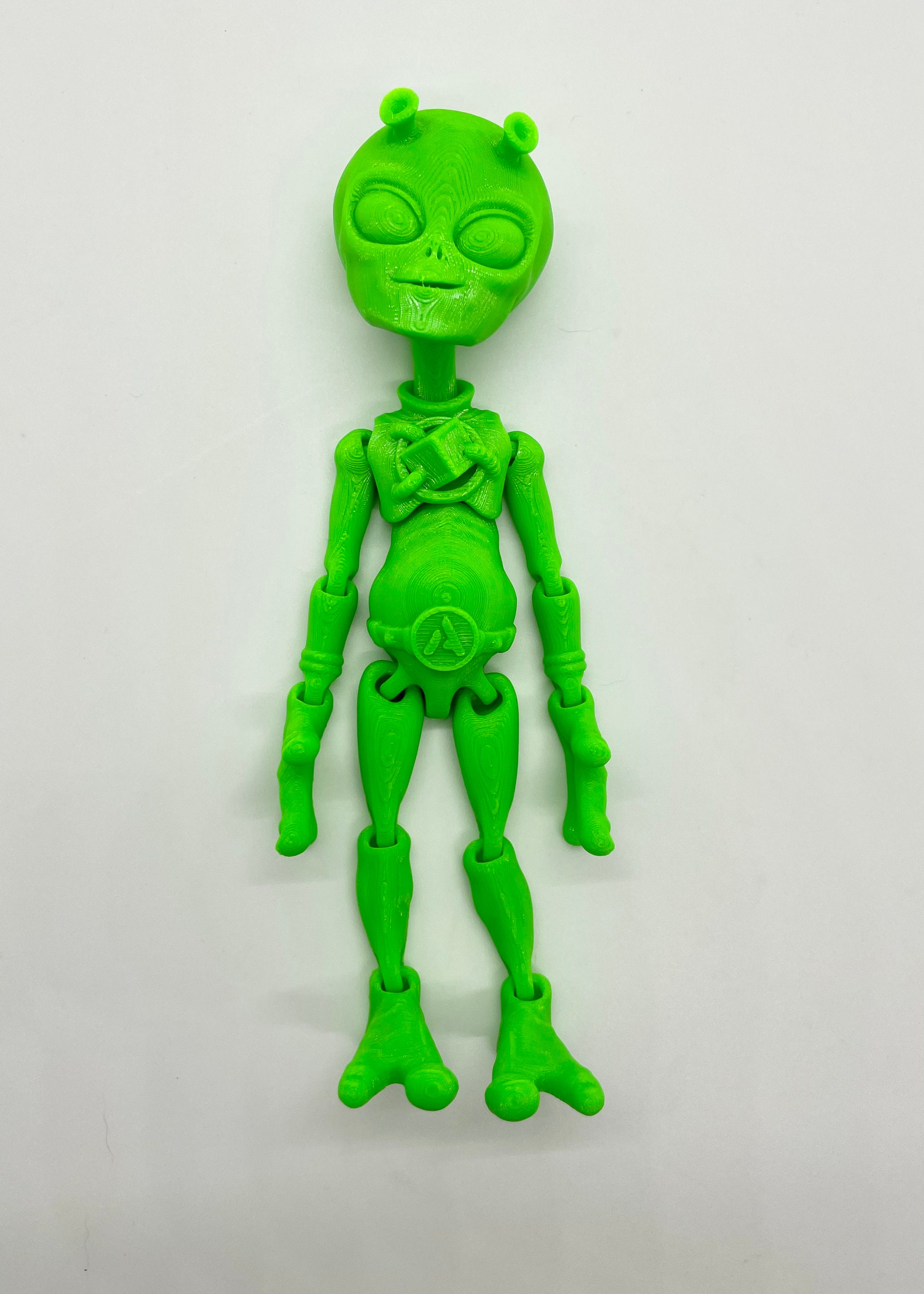 3D Printed Articulating Flexible Alien Sensory Toy Gadget Flexi Factory ...