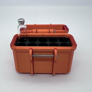 ペプチドバイアル保管容器 キャリングケース オーガナイザーボックス 複数の色とサイズ カスタム3Dプリント チルゼパチド セマグルチド カートリッジペン