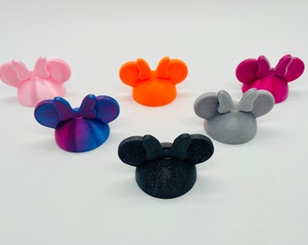 Custom Handmade Mickey & Minnie Straw Topper Starbucks Tumbler Disney Inspired