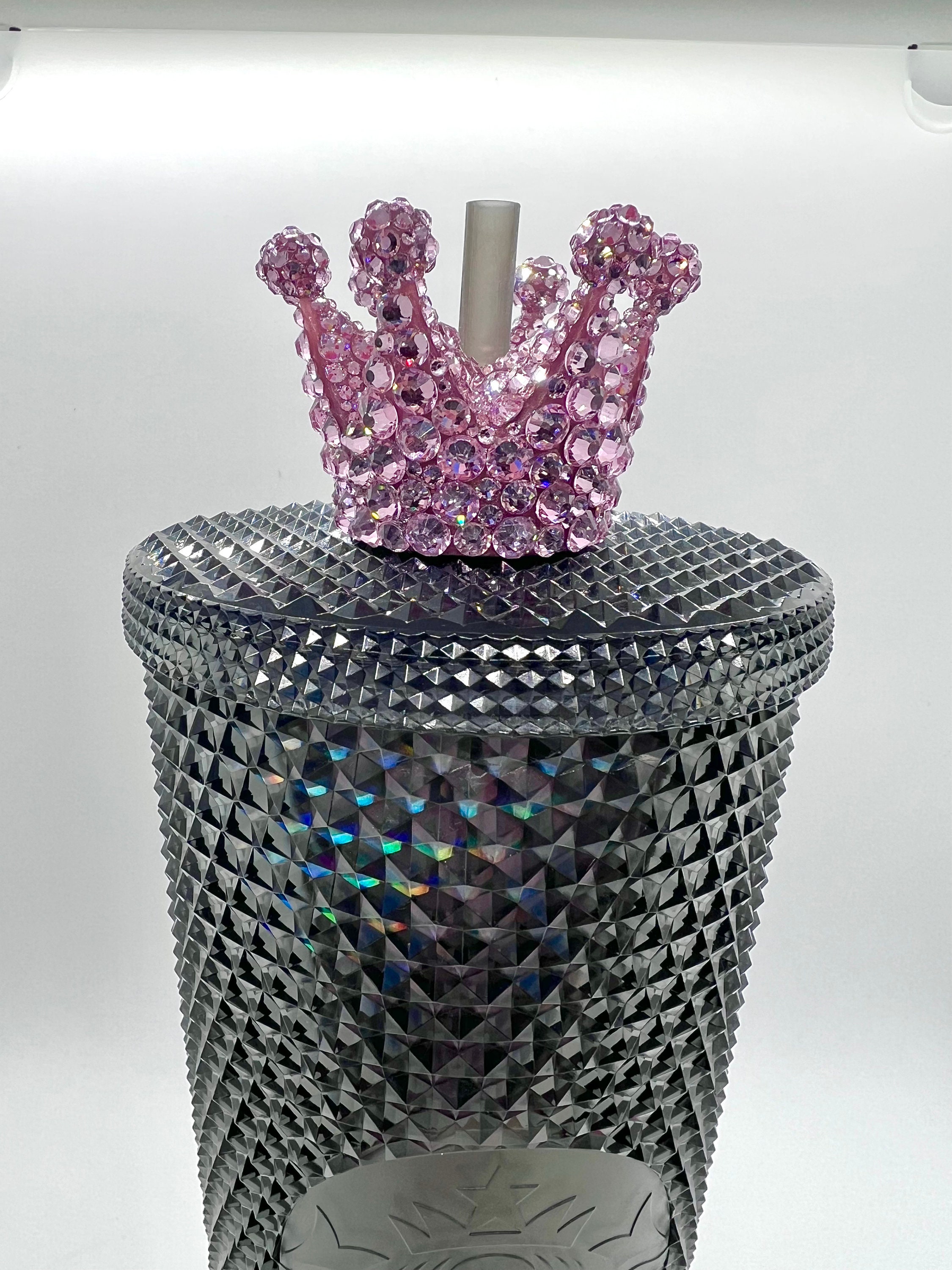 Bling Dis D Straw Topper - EXTRA LARGE – Crown & Castle Co.