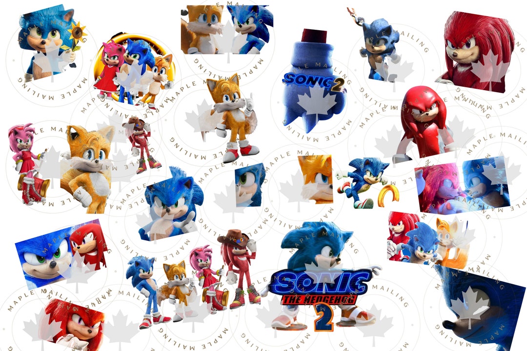 Sonic 2: foto do set mostra o visual de Knuckles e Tails