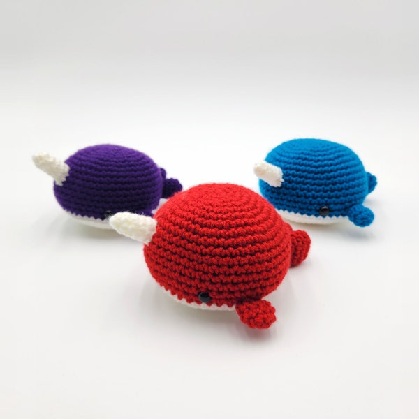 Cute Crochet Narwhal Plush Toys