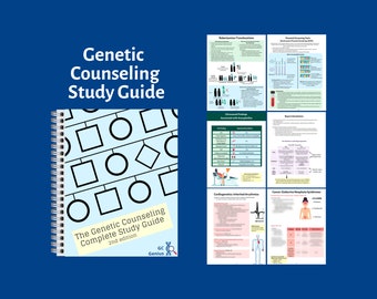 Genetic Counseling Complete Study Guide | Printed and Shipped | 2nd ed.