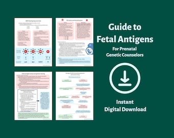 Guida agli antigeni fetali per consulenti genetici prenatali