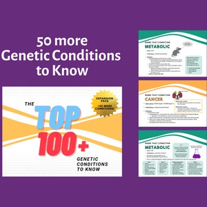 Flashcards : 50 autres conditions à connaître - Pack d'extension