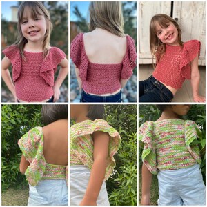 Deka Top and Dress Written Crochet PDF Pattern zdjęcie 7