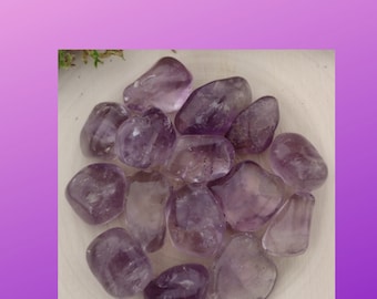 AMETHYST Tumbled Stone