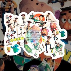 Toy Story Inspired Temporary Tattoos Birthday Party Favor Party Decor Woody Buzz PERSONALIZED or GENERIC Party Favors Gifts Kids Birthday