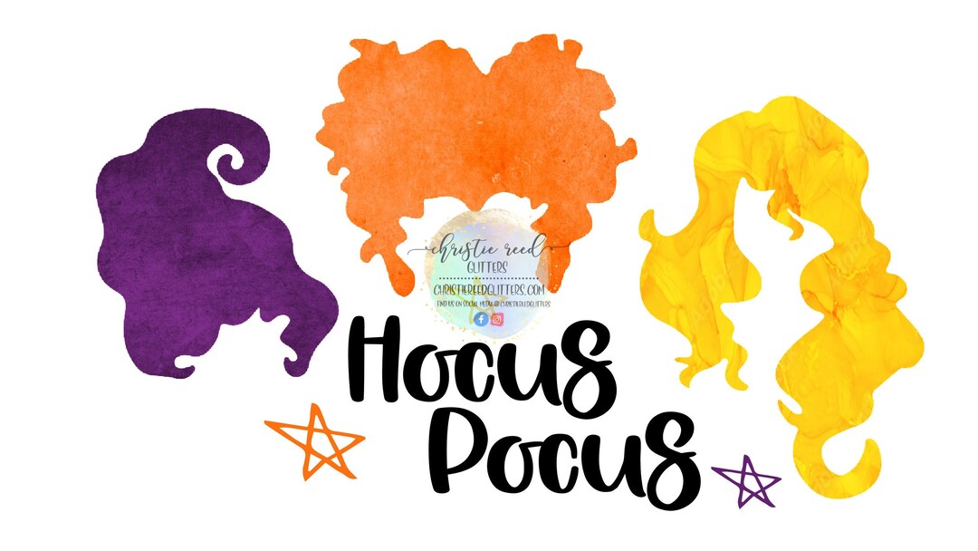 Hocus Pocus Sanderson Sisters PNG JPG - Halloween Digital File - Etsy