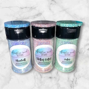 Paquete de brillo pastel hermoso brillo translúcido vaso fabricante artista artesanía suministro resina arte epoxi taza mezcla personalizada brillo magnífico