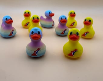 Mess Up ducks| 10 pack | 3D Printed Cruise Duck | Carnival Inspired Cruising Duck