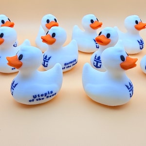 Custom Royal Cruise Duck| 2 inch | 3D Printed Cruise Duck | Royal Caribbean Inspired Cruising Duck