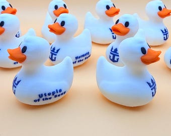Custom Royal Cruise Duck| 2 inch | 3D Printed Cruise Duck | Royal Caribbean Inspired Cruising Duck