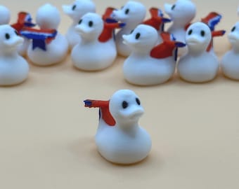 Carnival Inspired Cruising Duck | MINI | .75 Inch | 3D Printed Cruise Duck