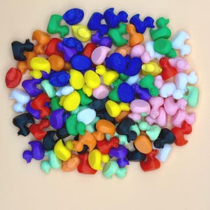 100 Mini 3D Printed Cruise Ducks | Jeep Ducking, Party Favors | Micro Ducks