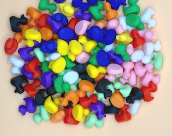 100 Mini 3D Printed Cruise Ducks | Jeep Ducking, Party Favors | Micro Ducks