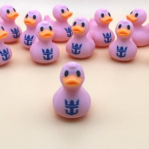 Pink Royal Caribbean Inspired Cruise Duck | 3D Printed, Cruise Hide Game (Pack of 10)