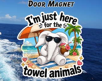 Cruise Door Magnet | Cruise Decor | Cruise Cabin Door Sign | Vacation Magnet | Cruise Gift Idea