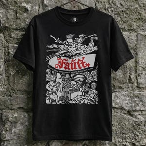 Faust Shirt - Goethe, Mephistopheles, Dark Academia Literary Graphic Tee