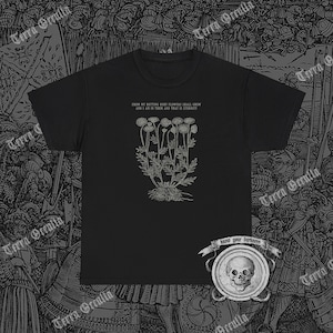 Victorian Flower Shirt, Poetry Shirt, Cottagecore Shirt, Poet T-Shirt, Literary Shirt, Dark Academia Shirt, Bookish T-Shirt, Botanical Shirt
