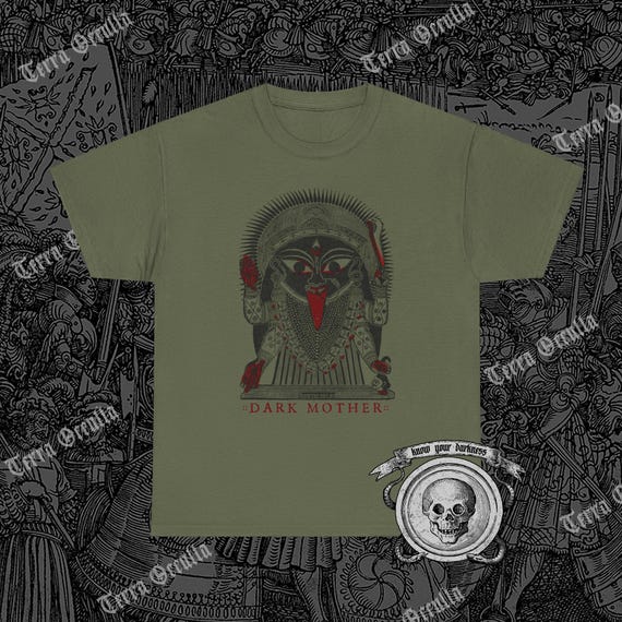 Goddess Kali Shirt Maha Kali T shirt Hindu Goddess Tee Kali Ma Shirt Indian Woodcut Vintage Kalika Boho Folk Art Dark Mother Shirt Etsy Australia