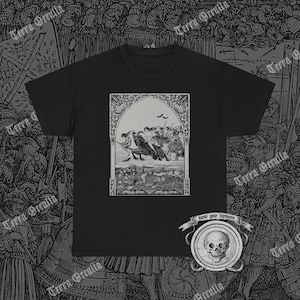 Riding to Witches Sabbath Shirt, Witchcraft, Hexennacht, Folk Horror