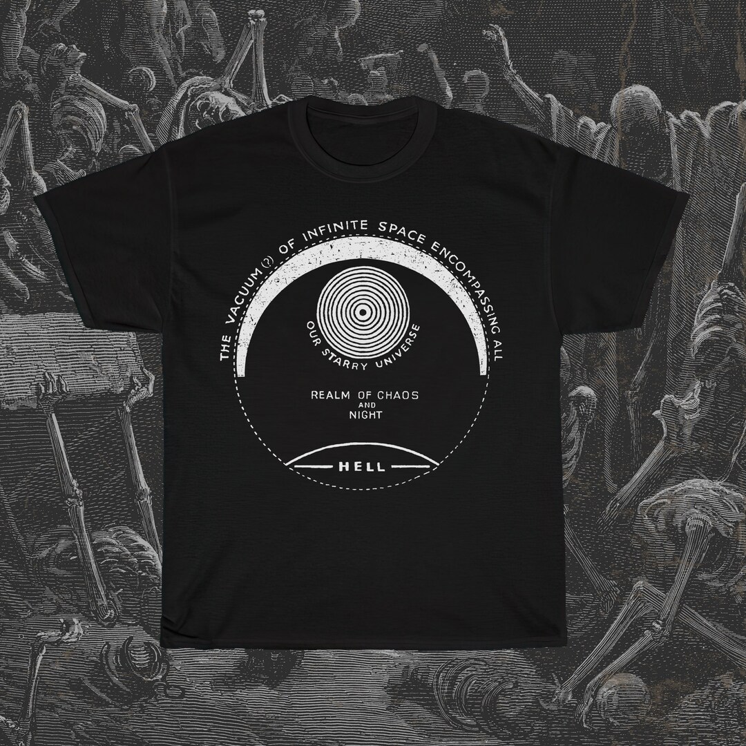 Vacuum of Infinite Space, Paradise Lost Shirt, Cosmology Shirt, John ...