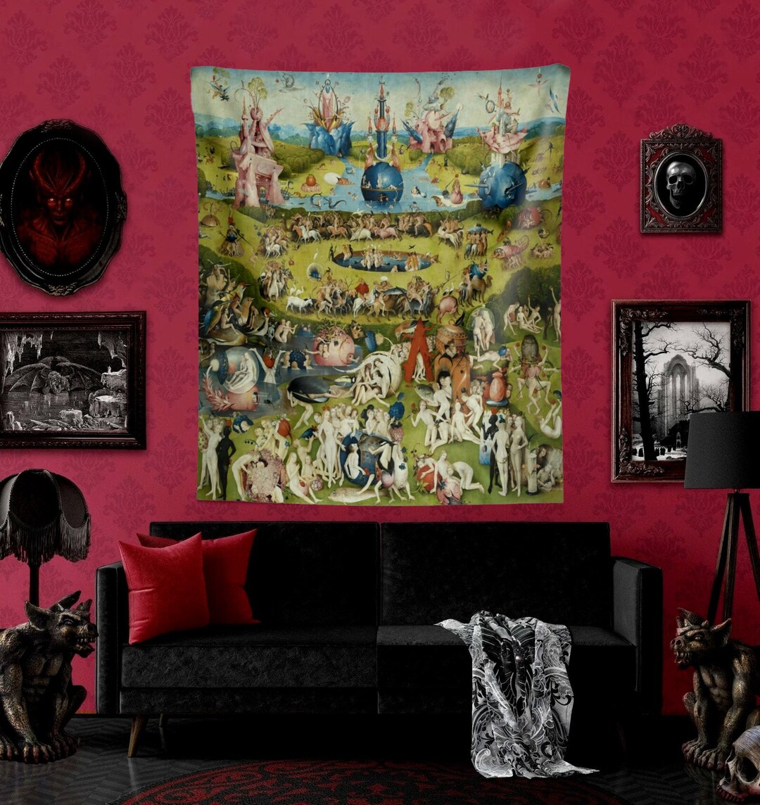 ヒエロニムス・ボス作「快楽の園」タペストリー - Etsy 日本
