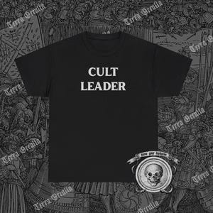Kult-Führer-Shirt, lass uns eine Kult beginnen