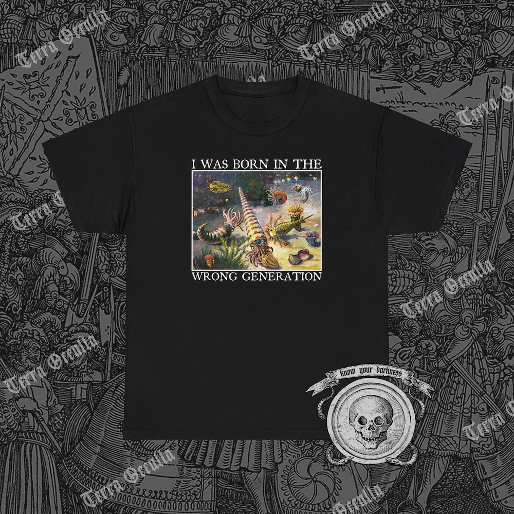 Geology Shirt, Cambrian Shirt,Born In Wrong Generation Shirt, Silurian Shirt, Paleontology Shirt, Prehistoric Shirt, Precambrian Shirt Cooltshirts