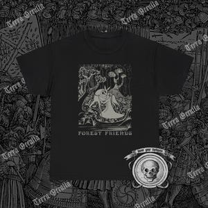 Forest Friends Shirt, Nature Lover, Paganism, Folklore