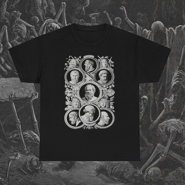 Ancient Greek Philosophers Shirt, Philosophy T-Shirt, Plato Shirt, Socrates Shirt, Euripides Shirt, Herodotus Shirt, Aristophanes, Sophocles