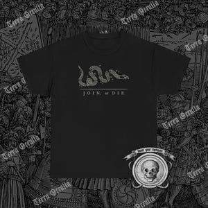 Join or Die Shirt, Benjamin Franklin, Serpent, History, Political