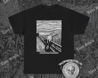 Edvard Munch Shirt, The Scream Painting, Expressionism