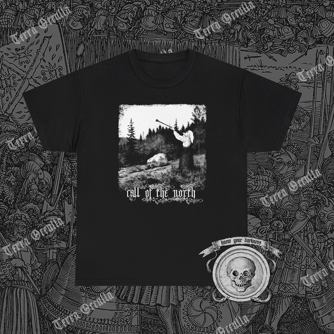 Call of the North Shirt, Op Under Fjeldet Toner En Lur, Theodor