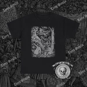 The Witches&#39; Sabbath Shirt, Hans Baldung, Witchcraft, Occult, Flying Ointment