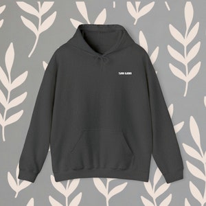 Moletom com capuz personalizado SAI GON, presente de Natal, moletom streetwear, suéter grande, estampa de letras, presente para ele, presente de aniversário, moletom com capuz de inverno