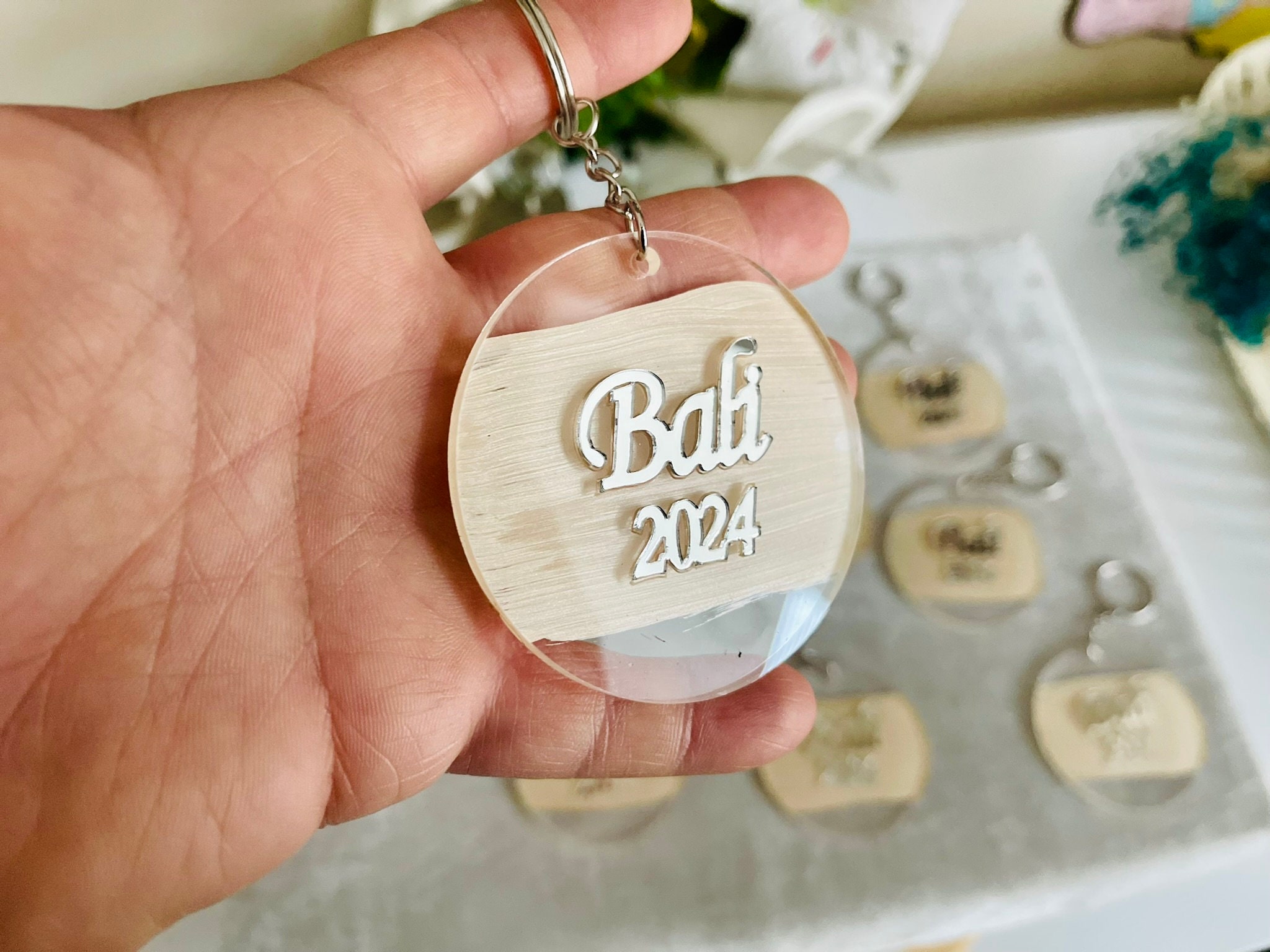 Custom Acrylic Keychains - Personalize Your Clear Key Chain With Name ...