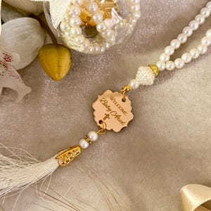 Personalized Mini Rosary Favors: Catholic Baptism Keepsakes